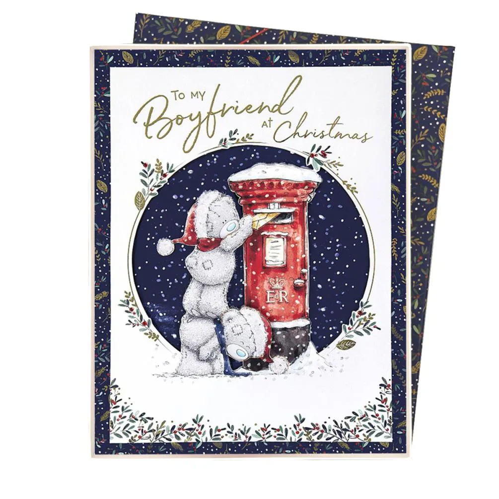 Boyfriend at Christmas Me to You Bear Boxed Christmas Card
