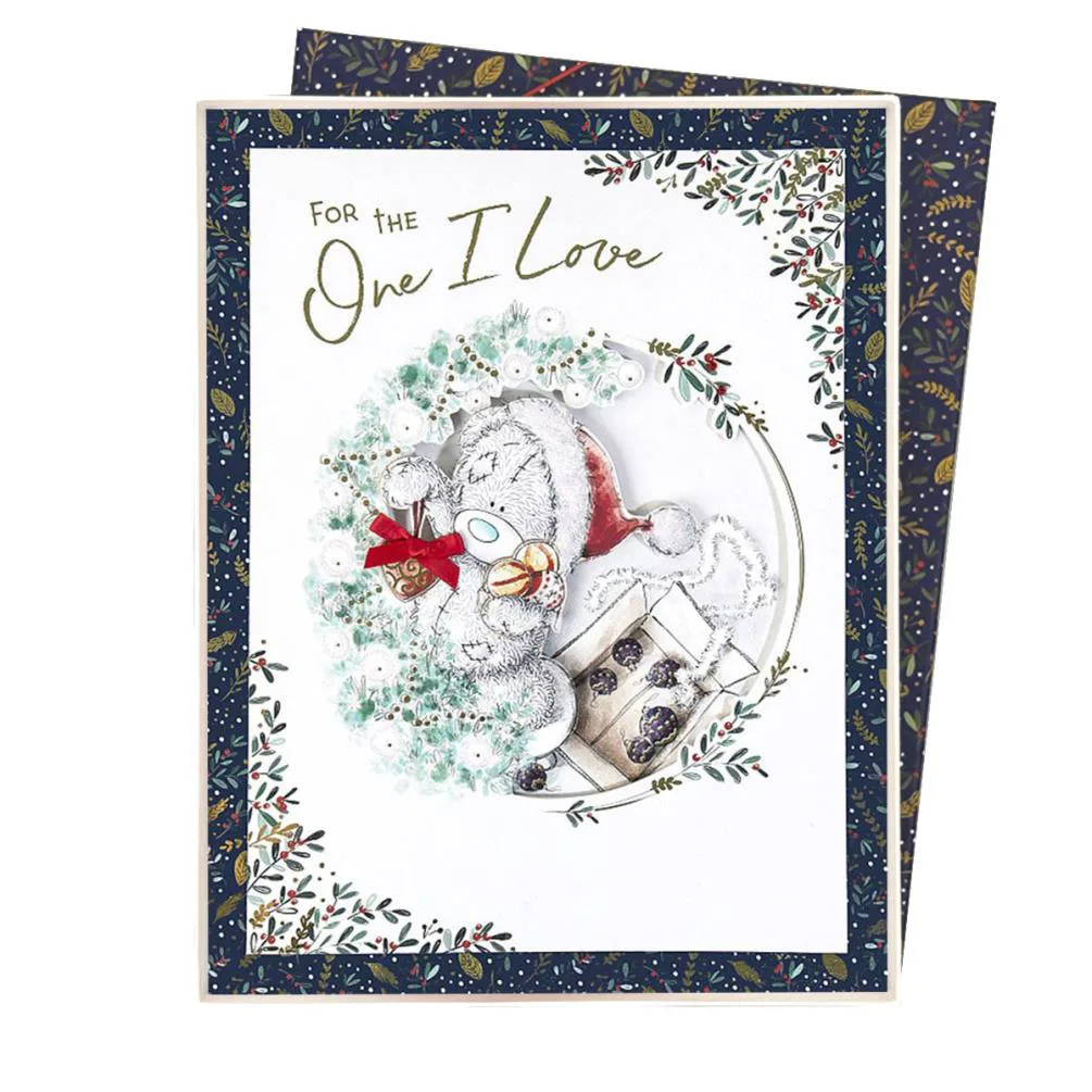 One I Love Me to You Bear Boxed Christmas Card