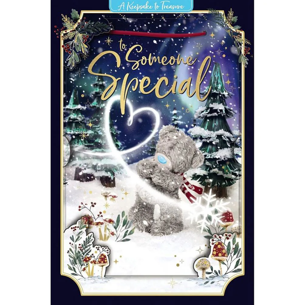3D Holographic Someone Special Me to You Bear Christmas Card