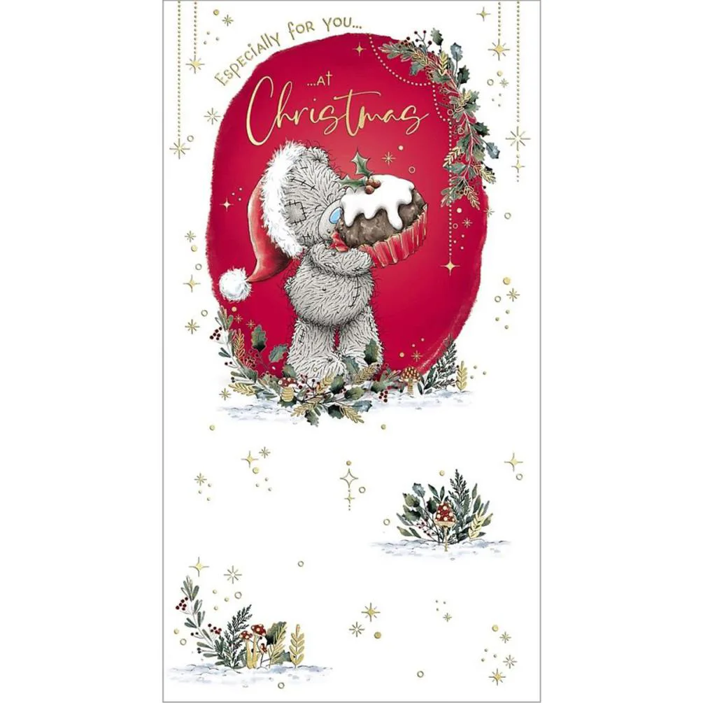 Christmas Pudding Me to You Bear Christmas Card