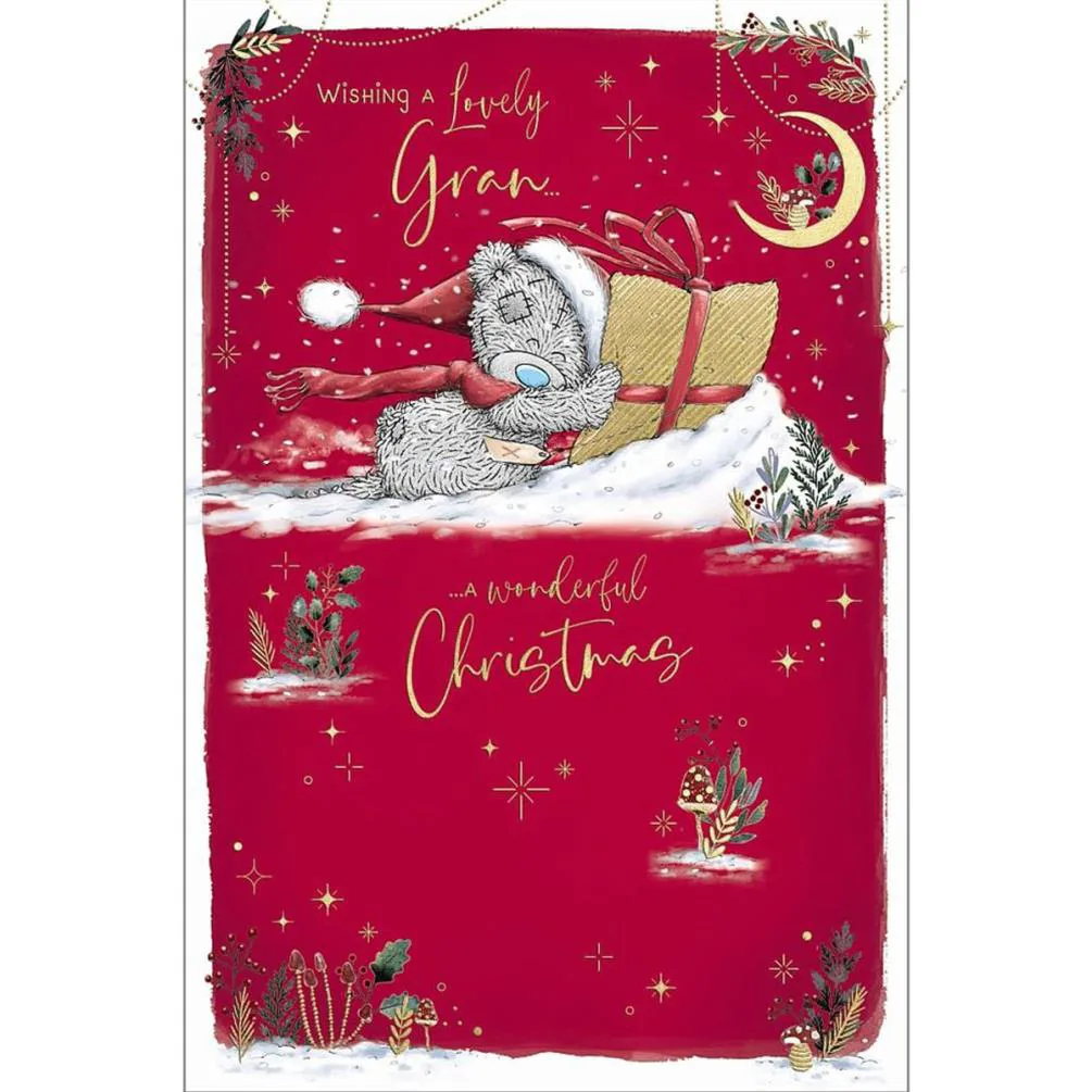 Lovely Gran Me to You Bear Christmas Card