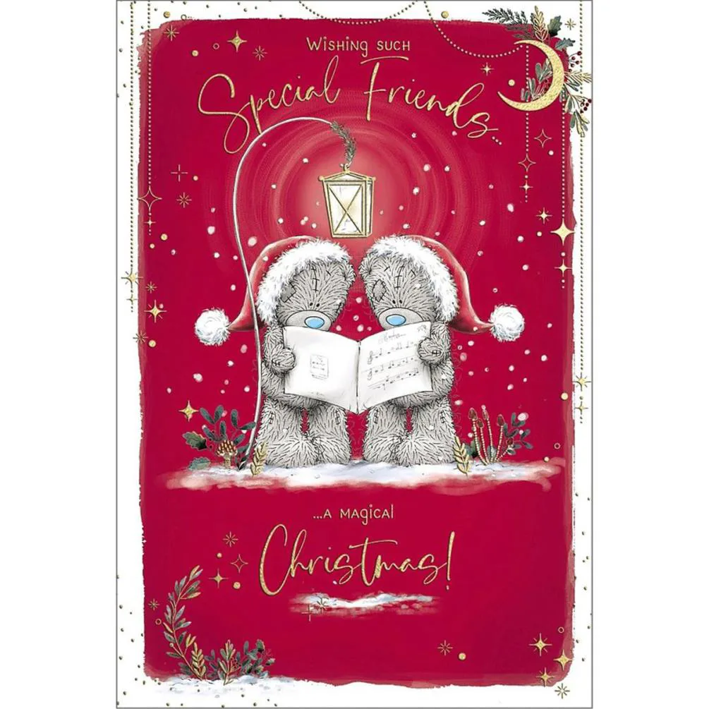 Special Friends Me to You Bear Christmas Card