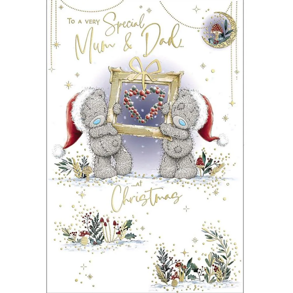 Special Mum & Dad Me to You Bear Christmas Card