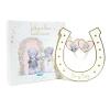 Lucky In love Me to You Bear Metal Wedding Horseshoe