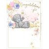 Congratulations to You Me to You Bear Card