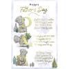 DAD Letters Verse Me to You Bear Father's Day Card