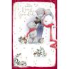 Lovely Nan & Grandad Me to You Bear Christmas Card