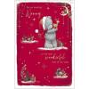 Amazing Nanny Me to You Bear Christmas Card
