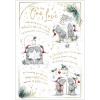 One I Love Verse Me to You Bear Christmas Card