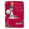 Merry & Bright Me to You Bear Christmas Card