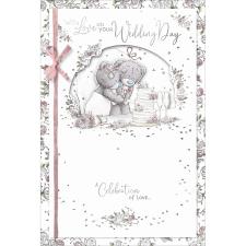 On Your Wedding Day Handmade Me to You Bear Card