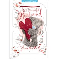 3D Holographic Husband Anniversary Me to You Bear Card