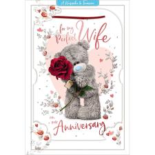 3D Holographic Wife Anniversary Me to You Bear Card