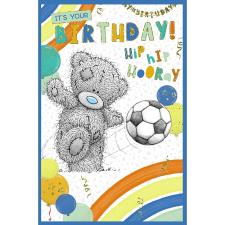 Hip Hip Hooray Football Me to You Bear Birthday Card