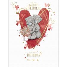 Beautiful Girlfriend Large Me to You Bear Birthday Card