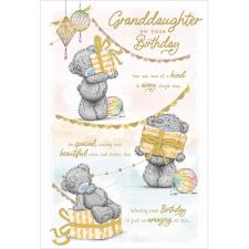 Granddaughter Me to You Bear Birthday Card