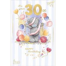 30th Birthday Me to You Bear Birthday Card