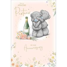 Amazing Partner Me to You Bear Anniversary Card