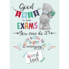 Good Luck In You Exams Me To You Bear Card