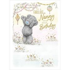 Fabulous Nanny Me to You Bear Birthday Card