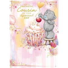 Fantastic Cousin Me to You Bear Birthday Card