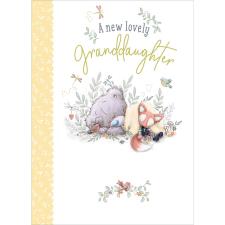 Lovely New Granddaughter Me to You Bear New Baby Card