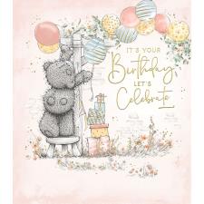 Let&#39;s Celebrate Me to You Bear Birthday Card