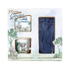 Me to You Bear Garden Plaque Mug &amp; Gloves Gift Set
