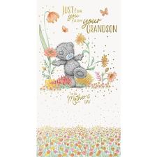 From Your Grandson Me to You Bear Mother's Day Card