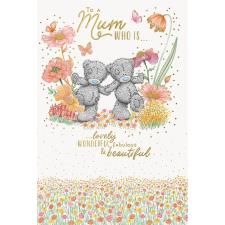 Mum Bears In Flowers Me to You Bear Mother's Day Card