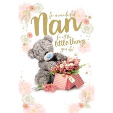 Nan Photo Finish Me to You Bear Mother's Day Card   
