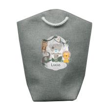 Personalised Tiny Tatty Teddy Jungle Animals Storage Bag