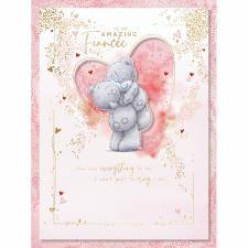 Amazing Fiancée Me to You Bear Valentine's Day Boxed Card