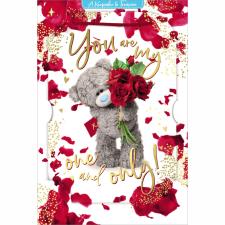 3D Holographic Keepsake One & Only Me to You Valentine's Day Card