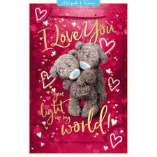 3D Holographic Keepsake I Love You Me to You Valentine's Day Card