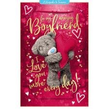 3D Holographic Keepsake Boyfriend Me to You Valentine's Day Card