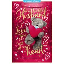 3D Holographic Keepsake Husband Me to You Valentine's Day Card