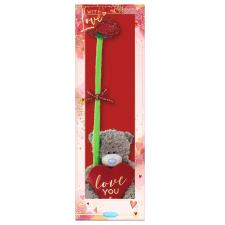 4" Love You Heart Me to You Bear & Rose Gift Set