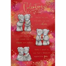 To My Valentine Verse Me to You Bear Valentine's Day Card