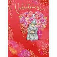 Roses Bouquet Me to You Bear Valentine's Day Card