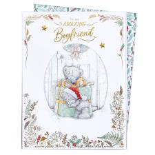 Amazing Boyfriend Me to You Bear Boxed Christmas Card