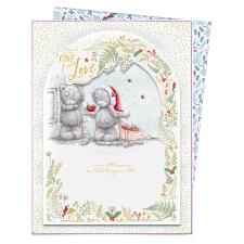 One I Love Me to You Bear Giant Luxury Boxed Christmas Card