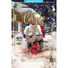 3D Holographic Special Couple Me to You Bear Christmas Card