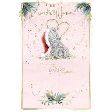 Amazing Nana Me to You Bear Christmas Card