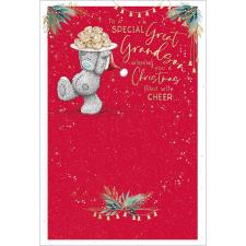 Special Great Grandson Me to You Bear Christmas Card