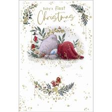Baby&#39;s 1st Christmas Me to You Bear Christmas Card