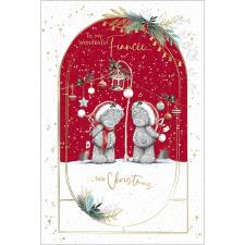 Wonderful Fiancee Me to You Bear Christmas Card