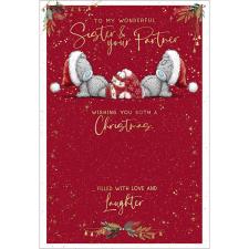 Sister & Partner Me to You Bear Christmas Card