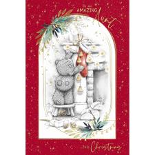 Amazing Aunt Me to You Bear Christmas Card