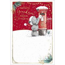 Fantastic Grandson Me to You Bear Christmas Card